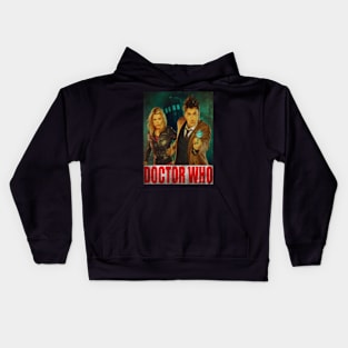 Doctor Who // Fans Art Kids Hoodie